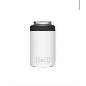 New YETI Rambler Colster 2.0 Can Insulator for Standard Size Cans 12 OZ. White